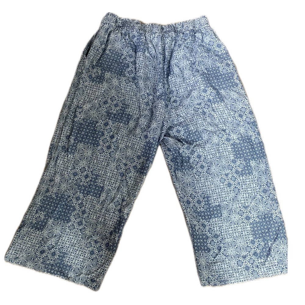 JANE + DELANCEY Bold Print Flowy Pants 3X